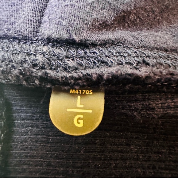 Lululemon Sequence Hoodie Cotton Fleece Ribbed Inset Panel Zip Pocket Black Swan - Picture 5 of 12